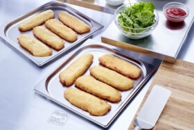 MSC Formed Alaska Pollock Fillet in Egg Breading approx. 145g