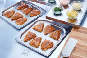 MSC Mini Formed Fish Fillet with Grill Stripes »Tomato-Basil«