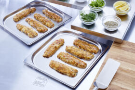 MSC Formed Fish Fillet with Grill Stripes »Tomato & Herbs«