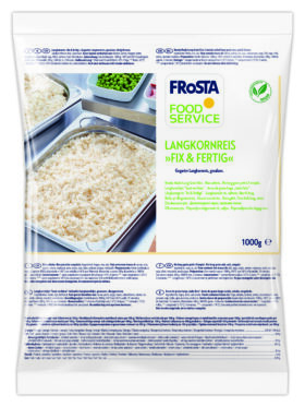 Profi Style Ready-Made Long Grain Rice, vegan