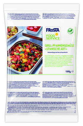 Grilled Stir-Fry Vegetables »Spanish Style«, vegan