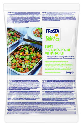 Rice & vegetable stir-fry with chicken