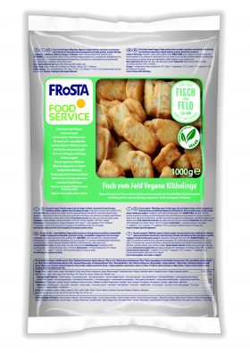 Plant Based Fish Nuggets from the field, vegan, approx. 20g