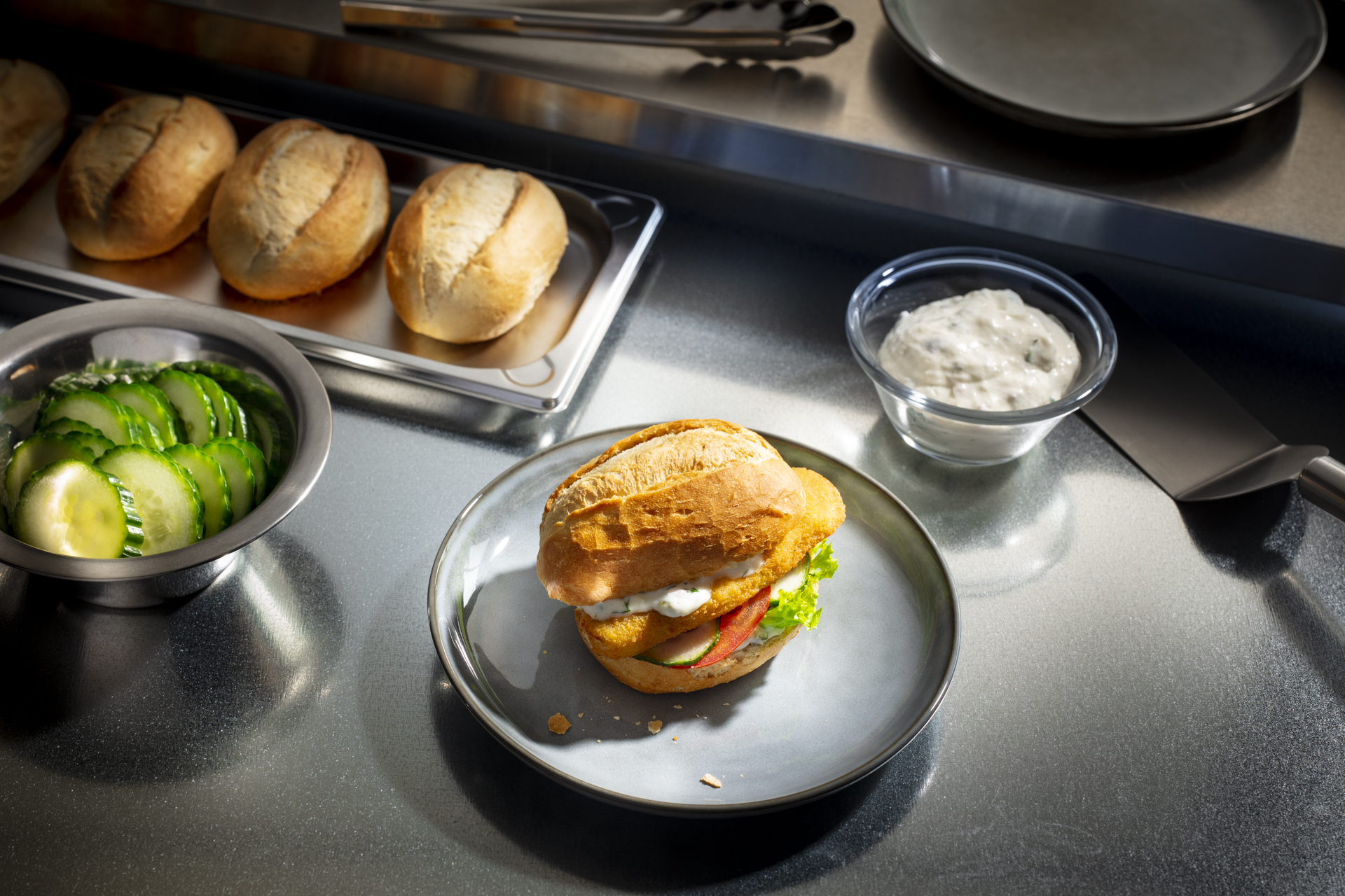 Vegan Schnitzel bun - Foodservice EN